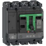 C10B42D100 MCCB, 4P, 100A, 25KA, Schneider