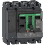 C10B6TM100 MCCB, 4P, 100A, 25KA, Schneider