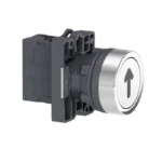 XA2EA3341 Push Button, plastic, flush, white, 1NO Schneider