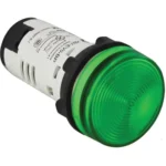 XB7EV63P Monolithic pilot light, plastic, green, 250V Schneider