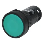 XB7NA33 Push button, round green flush Schneider