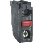 ZENL1121 Harmony, 22mm Push Button, contact block Schneider