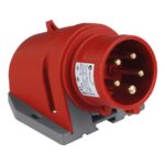 3107-312-1600 Plug And Socket, 4P+PE, IP67 32A 380V, TP Electric