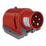 3122-312-1600 Plug And Socket, 3P+PE, IP44 16A 380V, TP Electric
