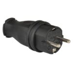 3101-301-0300 Rubber Plug Socket, 2P+P, IP44, 16A, 250V AC, TP Electric
