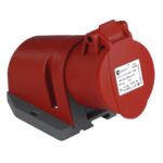 3107-307-1600 Plug And Socket, 4P+PE, IP44, 32A 380V, TP Electric