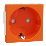 NU303761 Socket-outlet, New Unica, 2P+E, 16A, Schuko, with shutter, Schneider