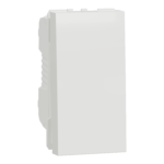 NU310318SC Switch, New Unica, 2-way, 10A, 1 module, white, Schneider