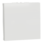 NU320118SC Switch, New Unica, 1-way , 10AX, 2 modules, white, Schneider