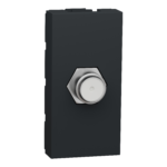NU346854 TV socket, New Unica, mechanism, 1 module, F-Type, painted, Schneider