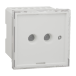 NU3776 Emergency light, New Unica, 230V, 2 modules, white, Schneider