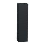 NU986454 New Unica, 2 x blind cover, 1/2 module, anthracite, Schneider