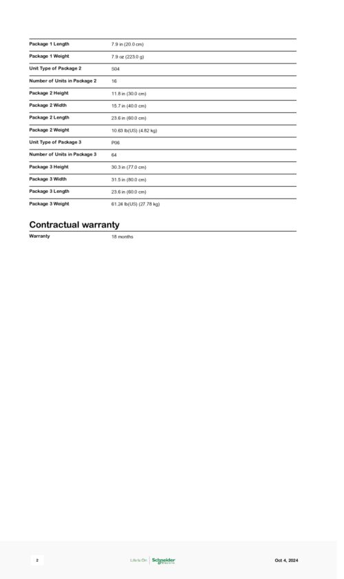 GV2AP01 Extended rotary handle kit, Schneider - Image 3