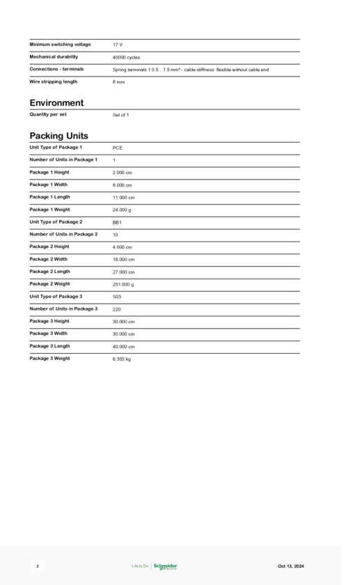 GV4AE11 Auxiliary contact, 1 NO/NC, 690V - Image 3